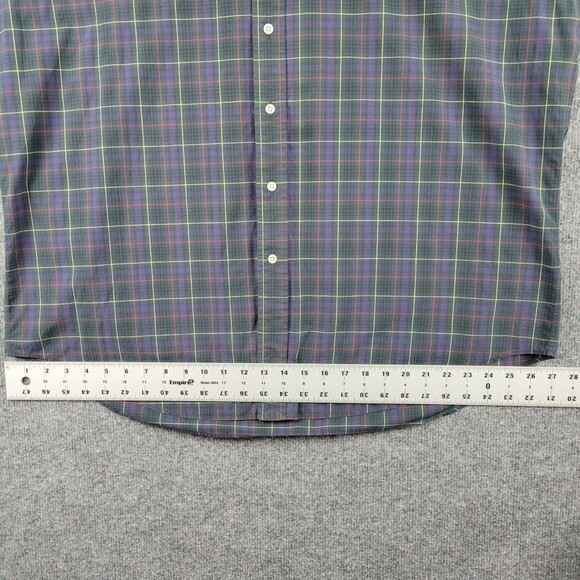 RALPH LAUREN Green Plaid Blake Cotton Long Sleeve Button Down Shirt SIZE XL - Picture 9 of 12